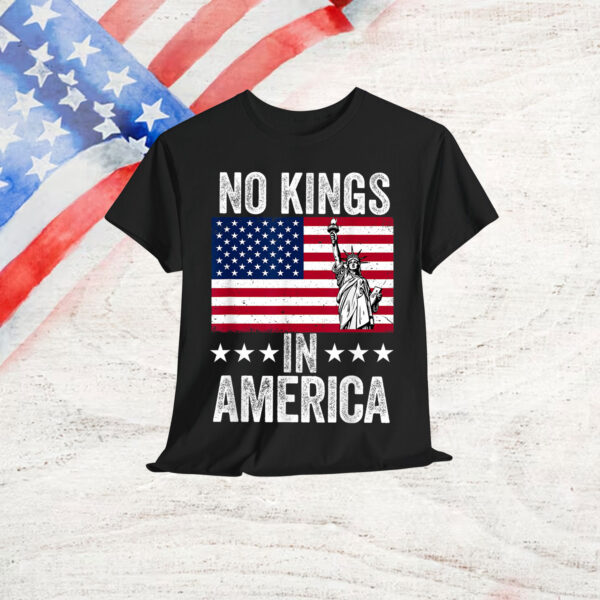 No Kings In America Democracy Shirt