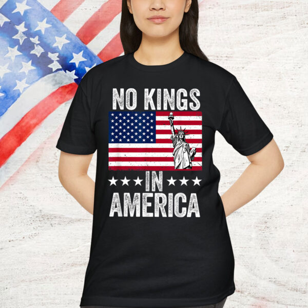 No Kings In America Democracy Shirt