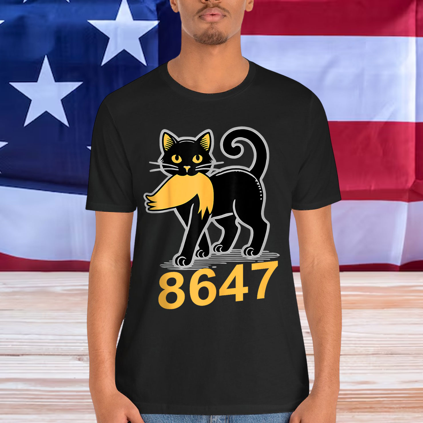86 47 Anti Trump Cat Shirt