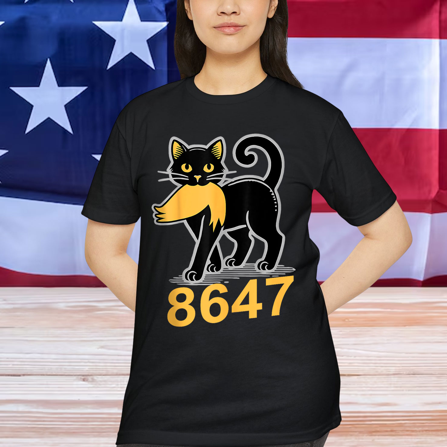 86 47 Anti Trump Cat Shirt