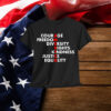 Adults Black Anti Trump Resist Political Shirt