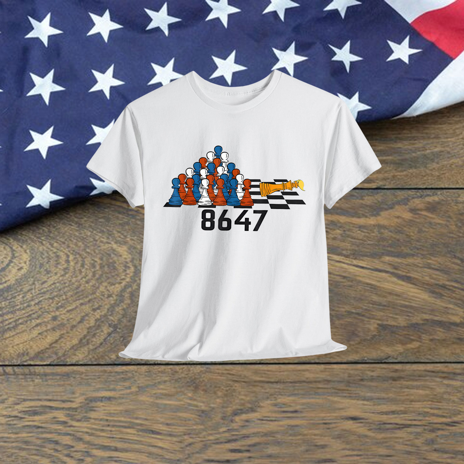 No Kings In America Protest Shirt