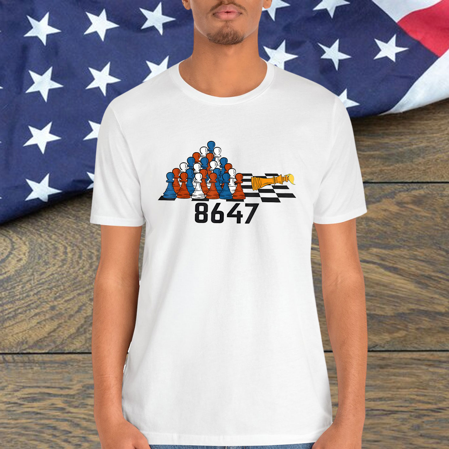 No Kings In America Protest Shirt