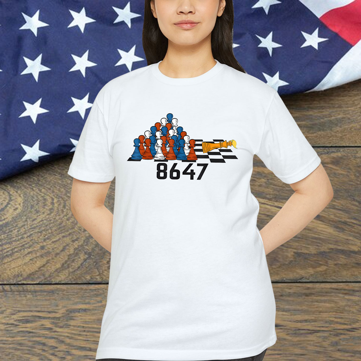 No Kings In America Protest Shirt