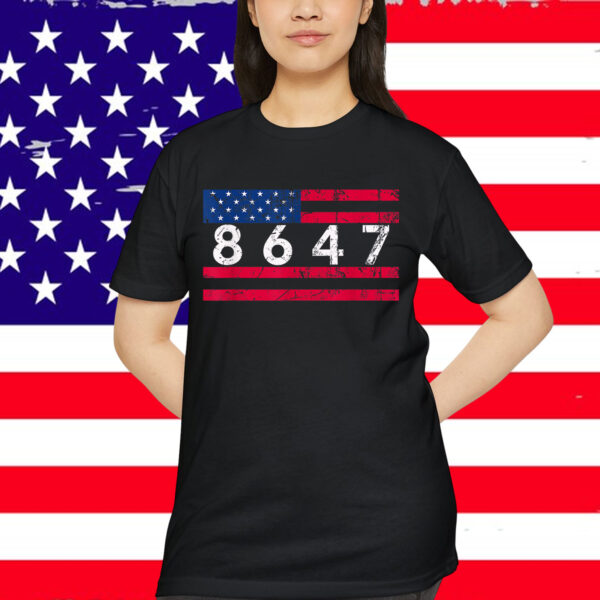 Anti Trump Impeach 47 8647 86 47 47th President US Shirt
