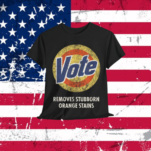 Anti-Trump Vote Laundry Detergent Funny Vintage Shirt