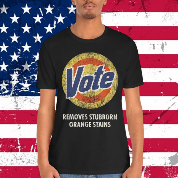 Anti-Trump Vote Laundry Detergent Funny Vintage Shirt