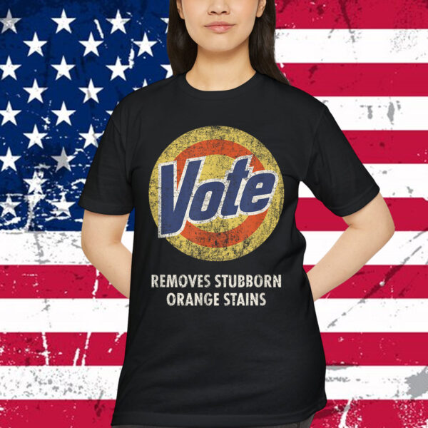 Anti-Trump Vote Laundry Detergent Funny Vintage Shirt