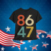 Classic Vintage 80s Style 86 47 Anti Trump Shirt