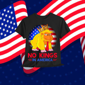 FUNNY NO KINGS IN AMERICA DEMOCRACY PROTEST T-Shirt