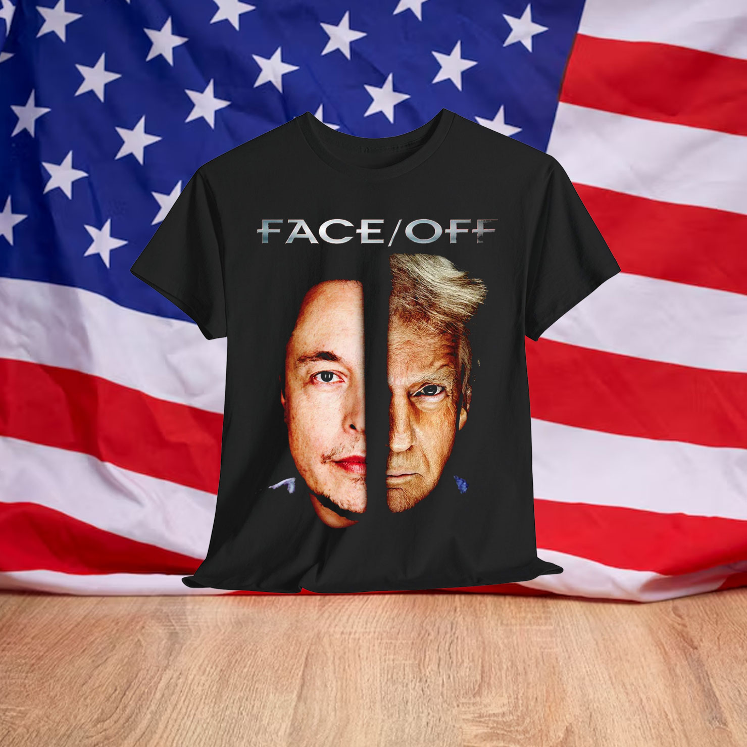Face Off Elon Vs Trump Shirt