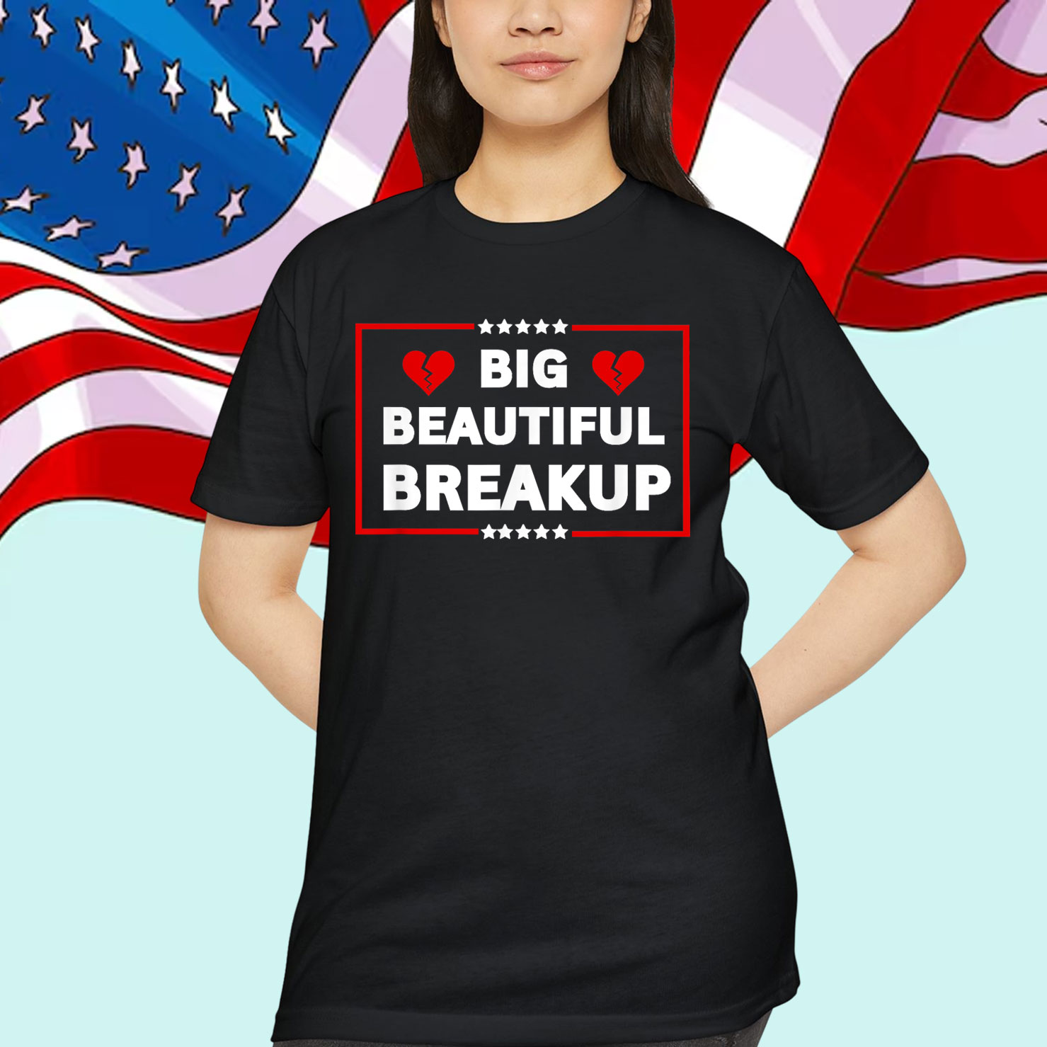 Funny Anti Trump BBB Big Beautiful Breakup Political Shirt