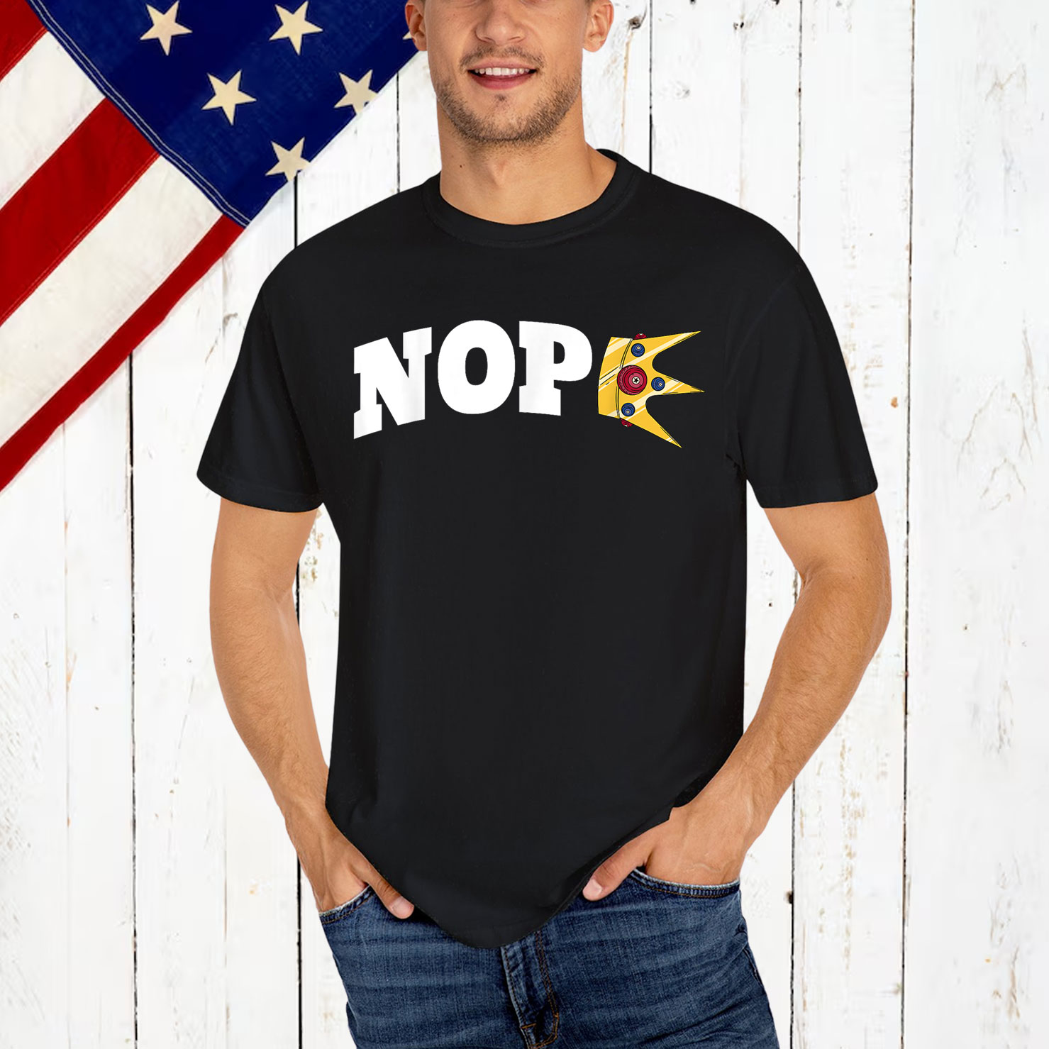 Funny Meme Crown 4th Of July No Kings Protest Shirt