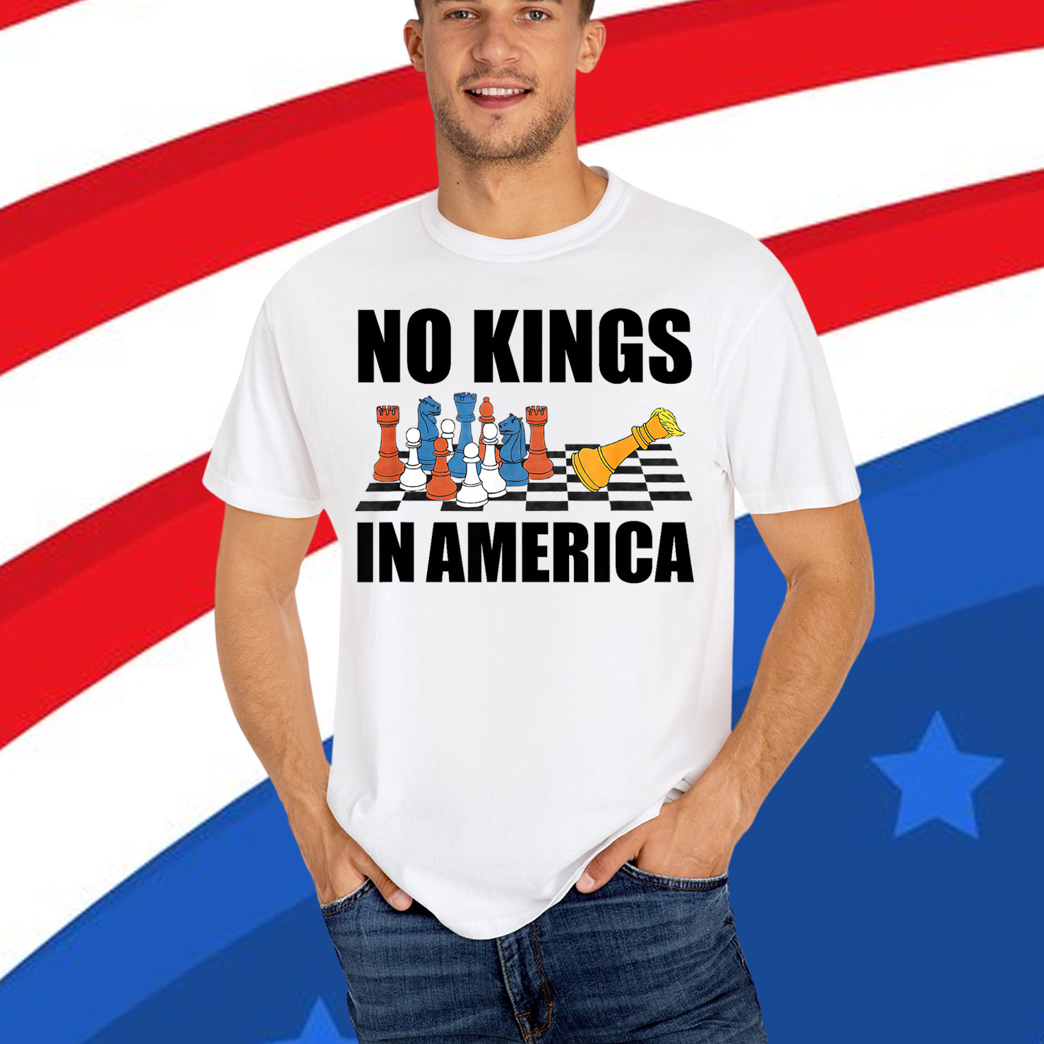 Funny No Kings In America No Kings Shirt