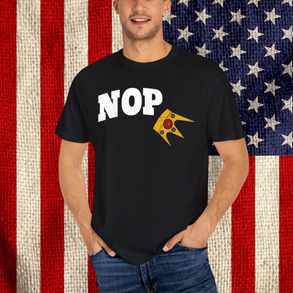 Funny Nope Crown 4th Of July No Kings Shirt