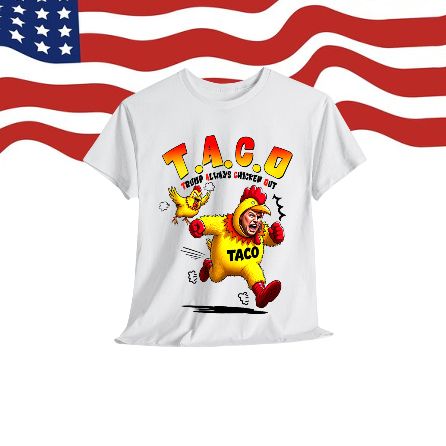 Funny Trump Taco Joke Anti Shirt