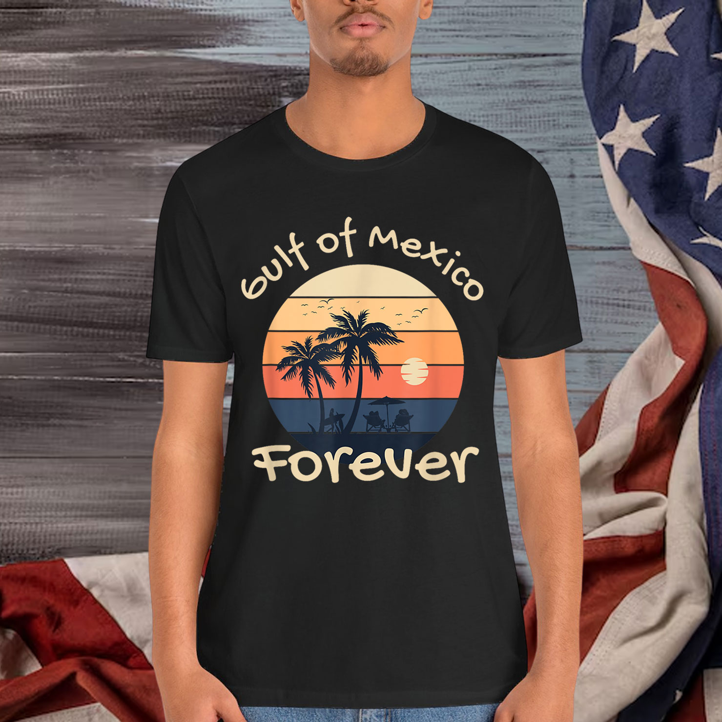 Gulf of Mexico Forever Anti Trump Design Shirt