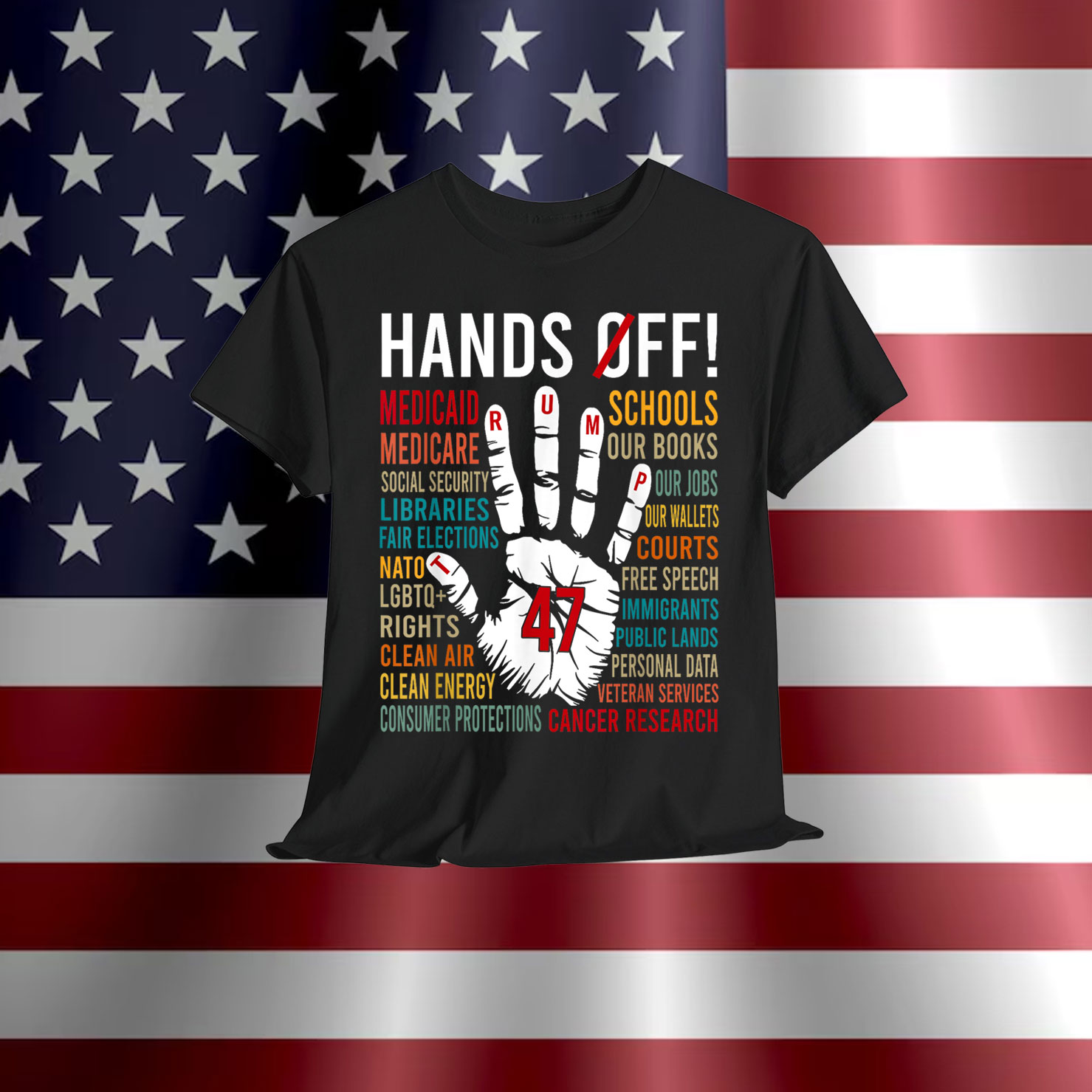 Hands Off Protest Shirt