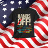 Hands Off Protest Funny Vintage Shirt