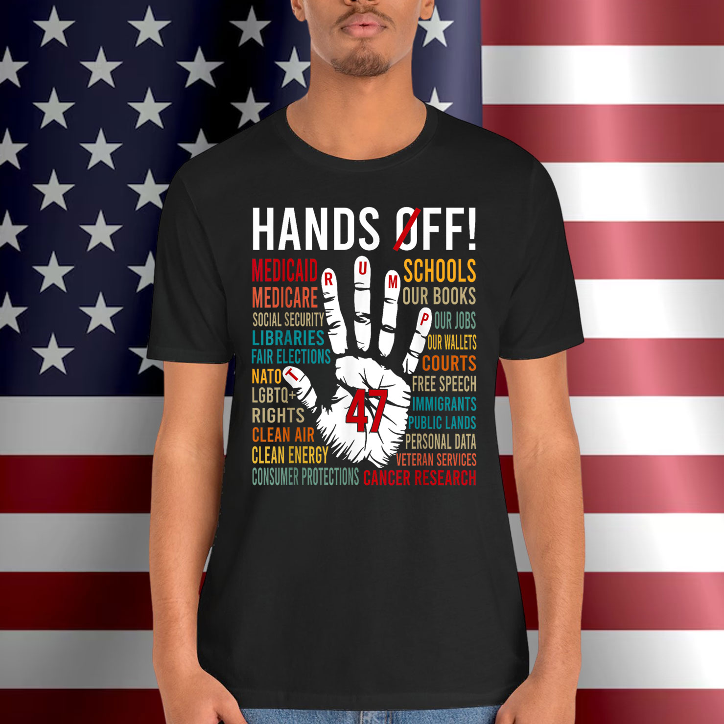 Hands Off Protest Shirt