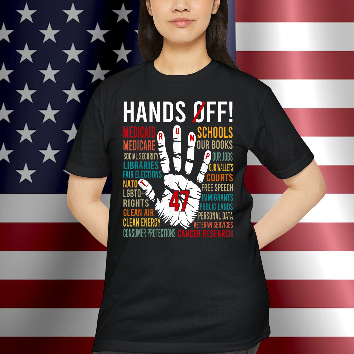 Hands Off Protest Shirt