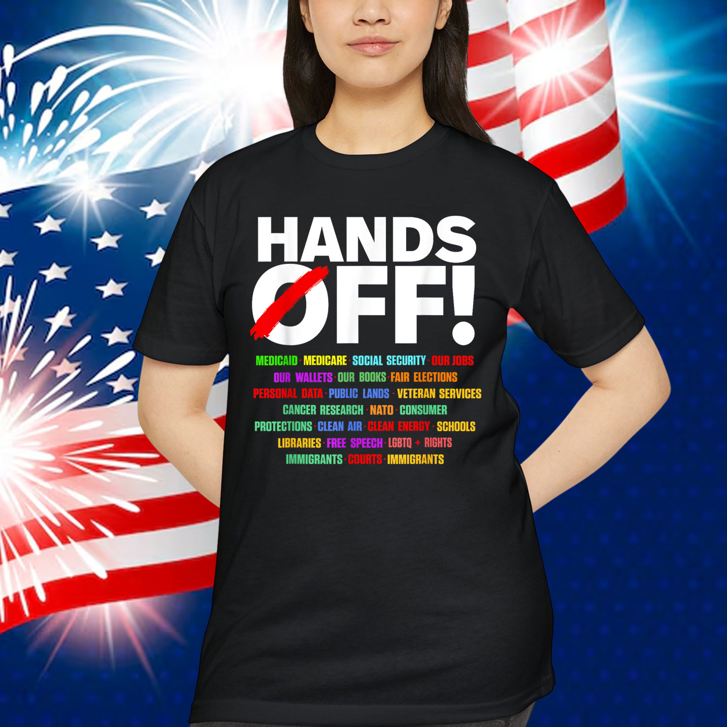 Hands Off Protest Shirt