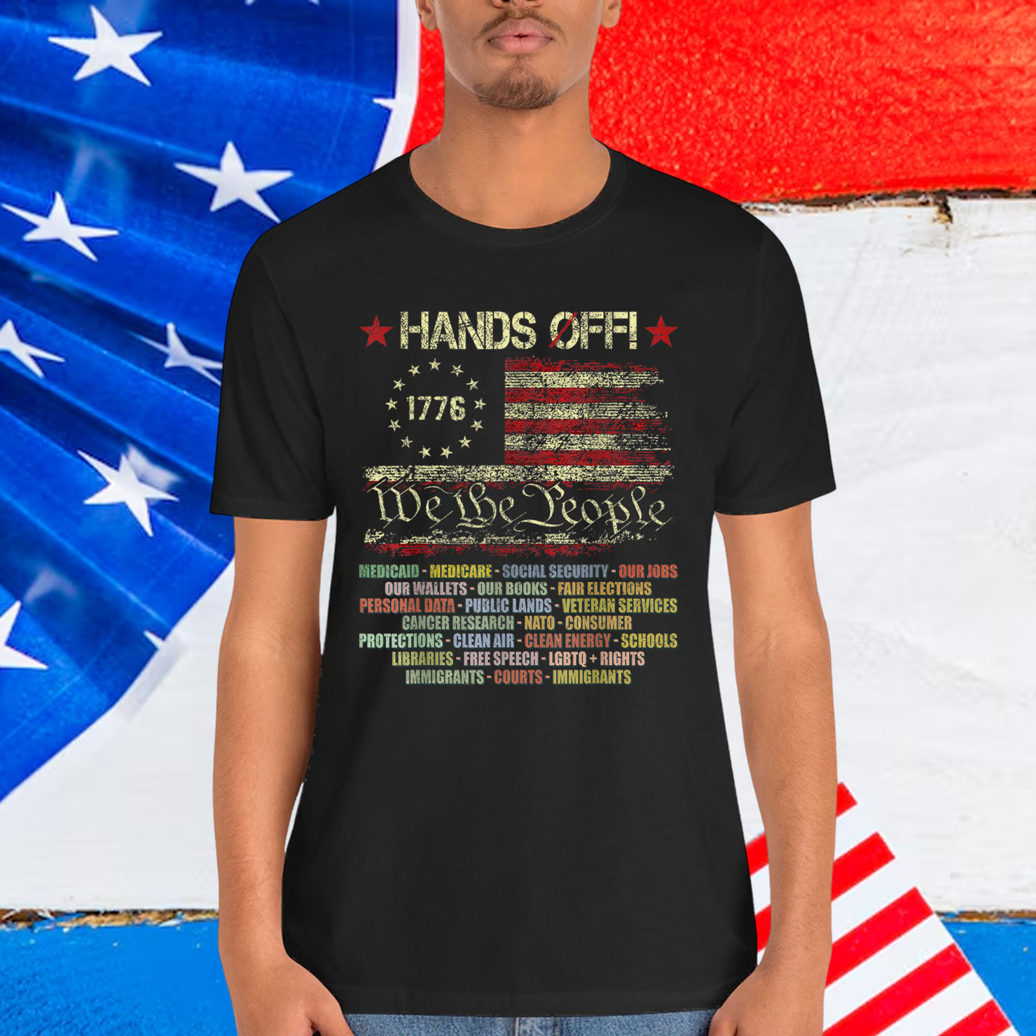 Hands Off Social Security Protest Resist Shirt