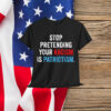 Humorous Political Design Boho Style Shirt