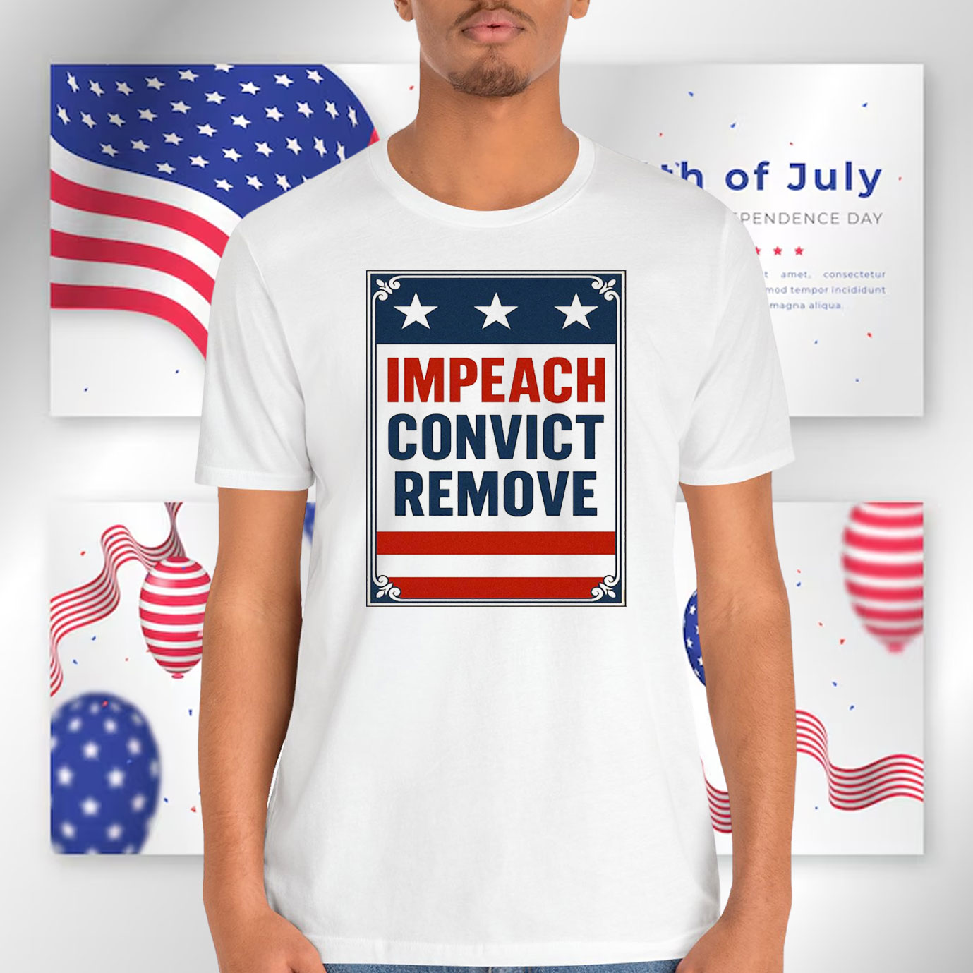 Impeach Convict Remove Shirt