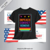 Impeach Convict Remove – Bold Rainbow Shirt