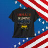 Impeach Remove Convict No Crowns. No Kings. Shirt