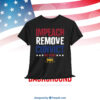 Impeach Remove Convict No King Shirt