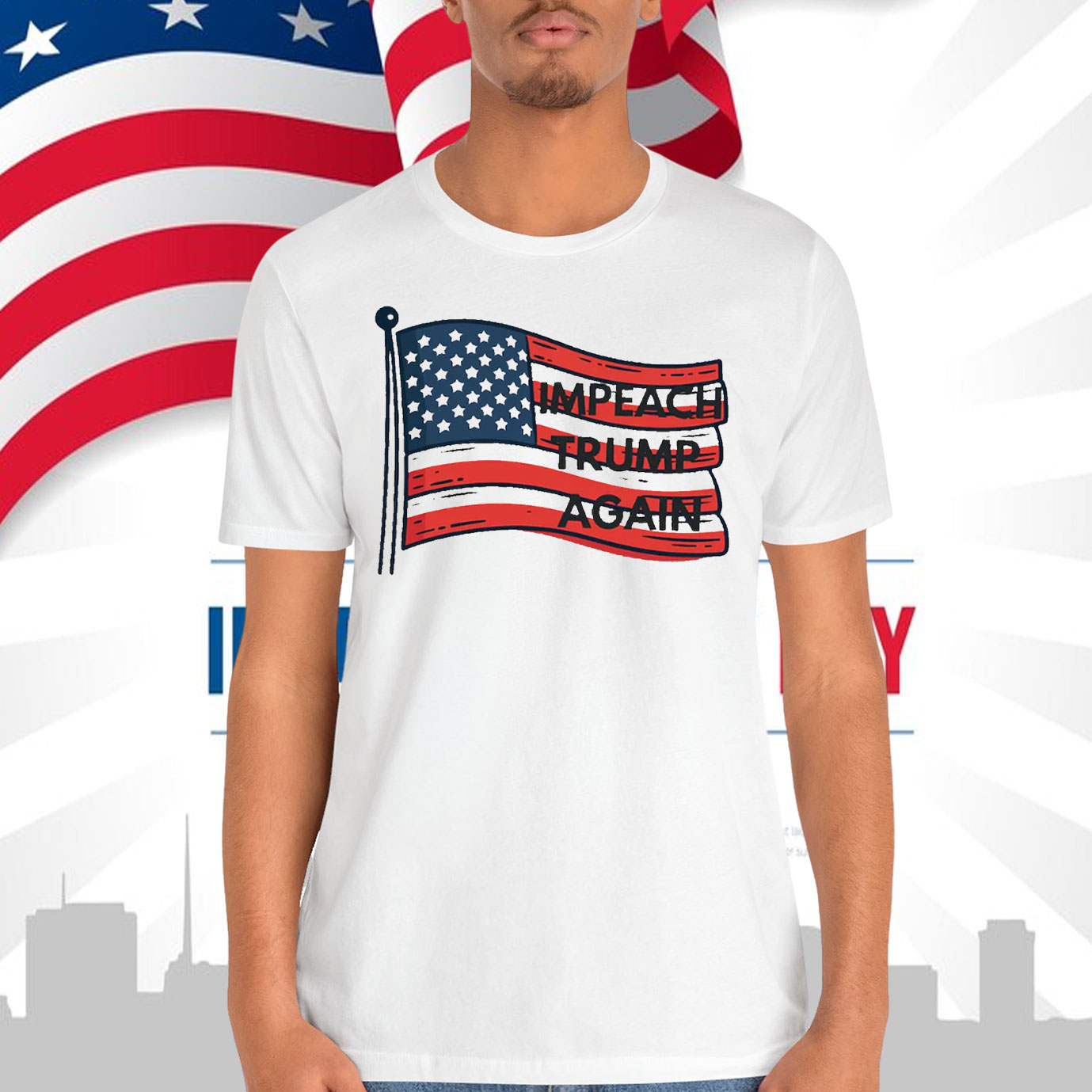 Impeach Trump Again America Shirt