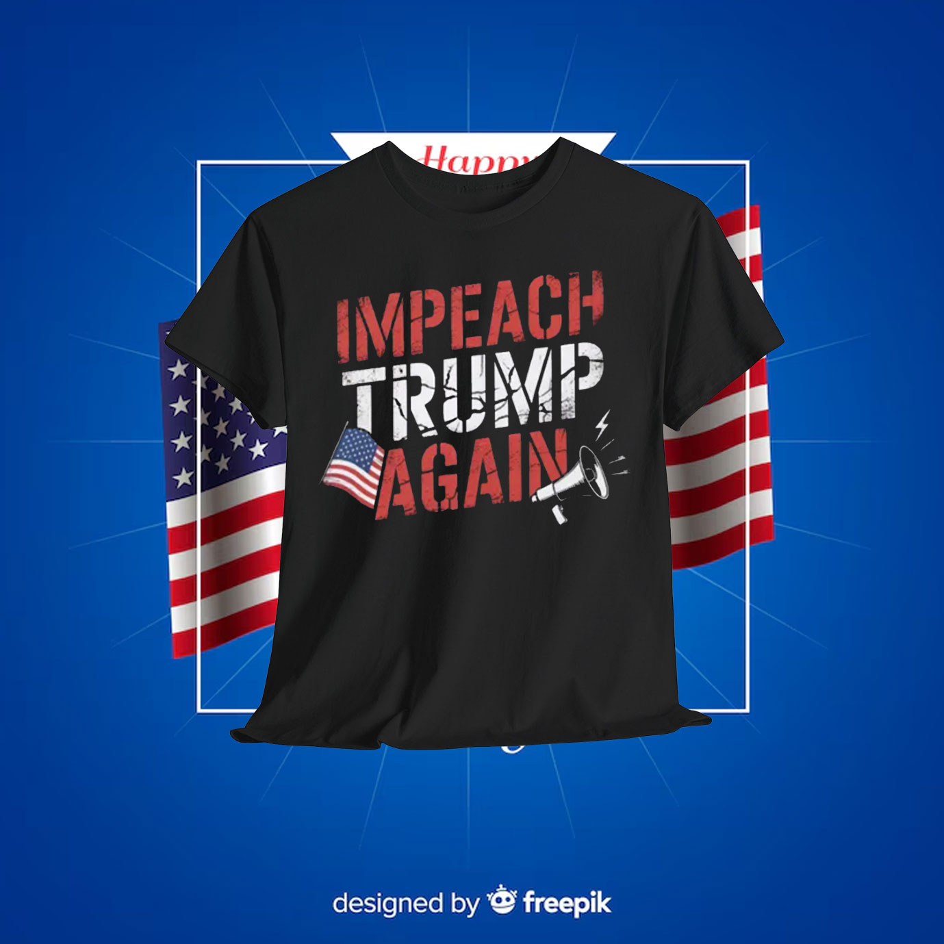 Impeach Trump Again Unisex Shirt