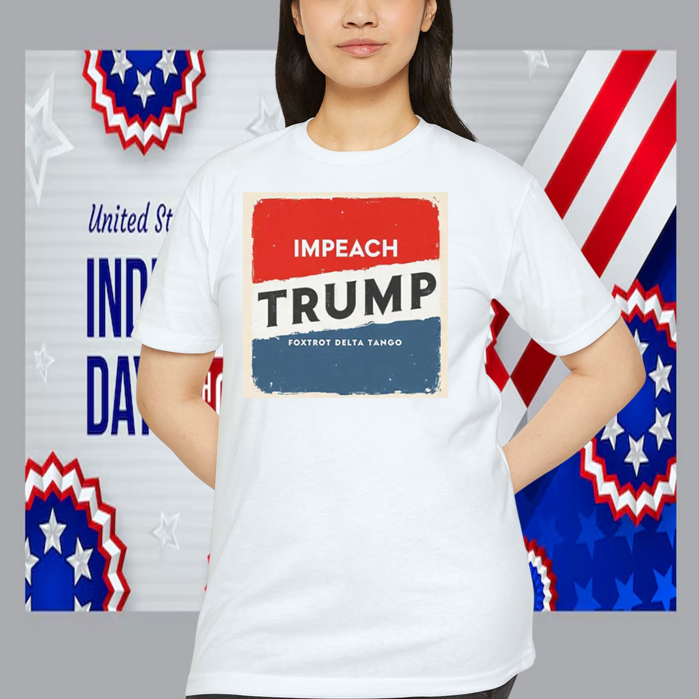 Impeach Trump Foxtrot Delta Tango Shirt