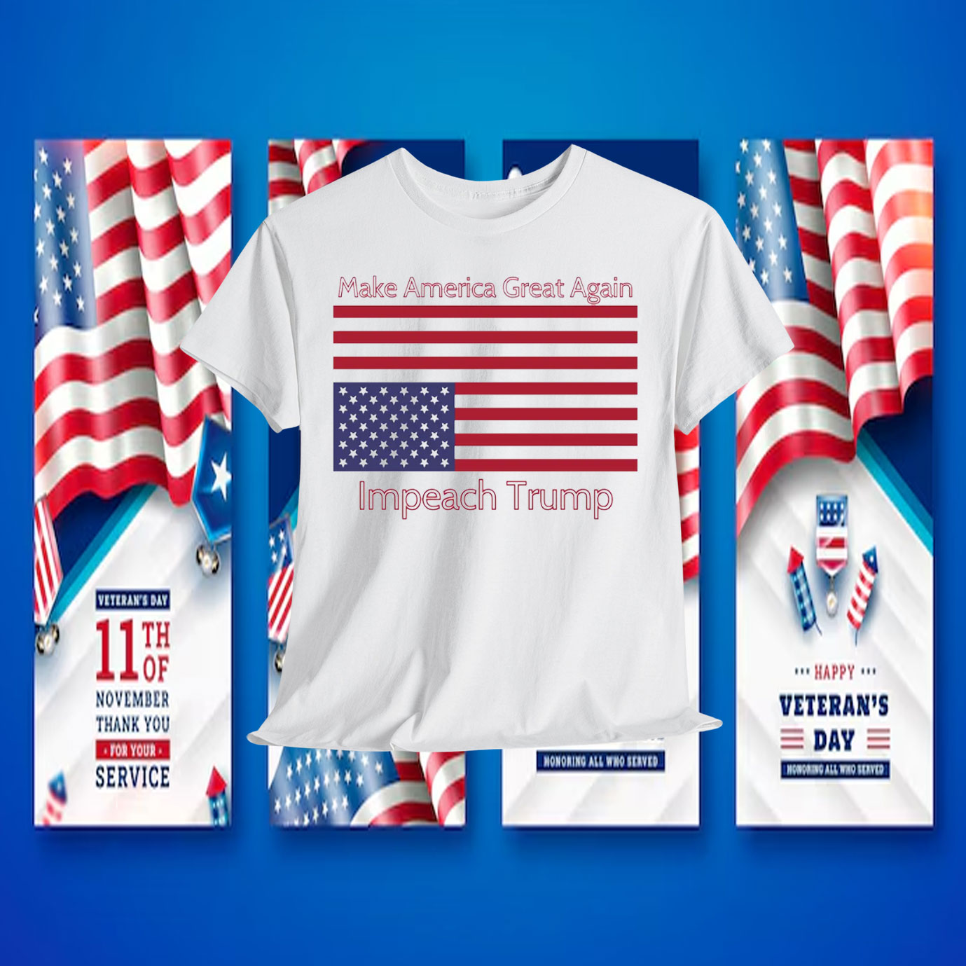 Impeach Trump Make America Great Again Shirt