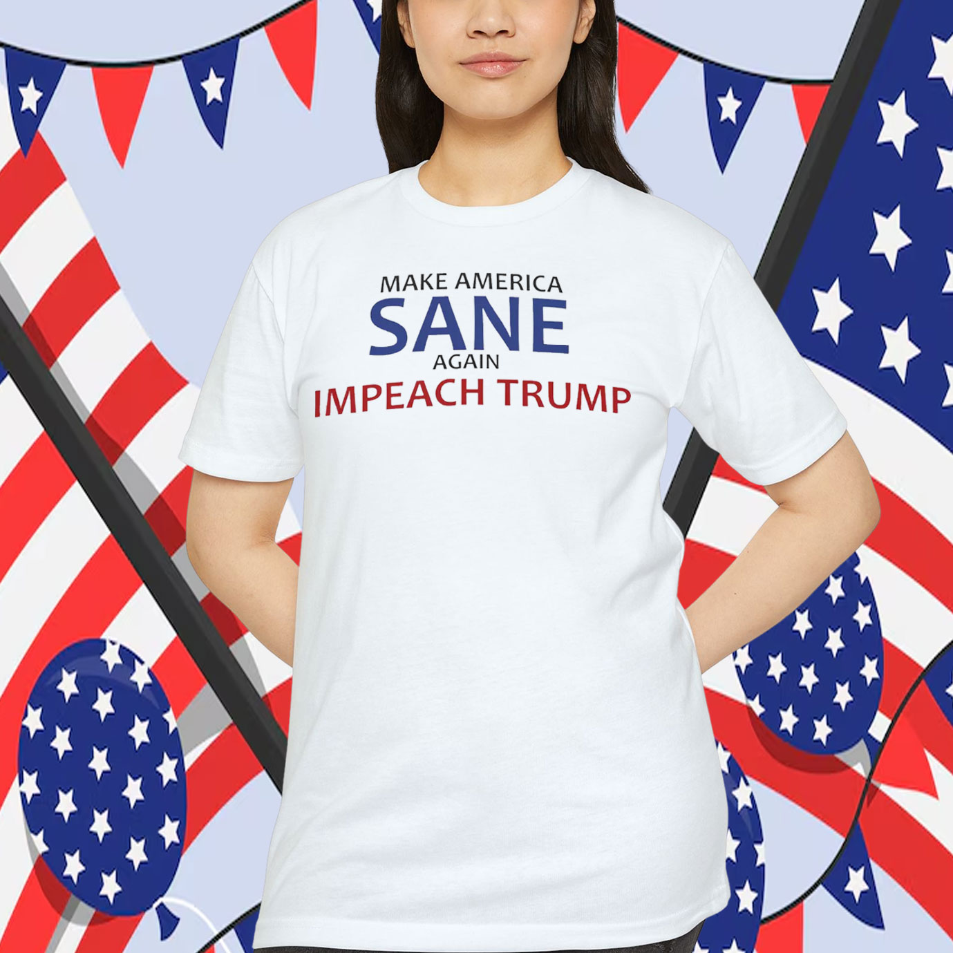 Impeach Trump Make America Sane Again Shirt