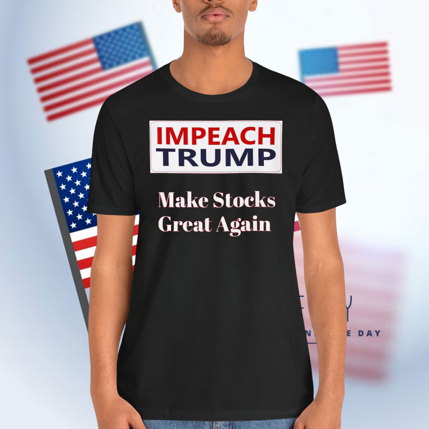 Impeach Trump Make Stocks Great Again Shirt