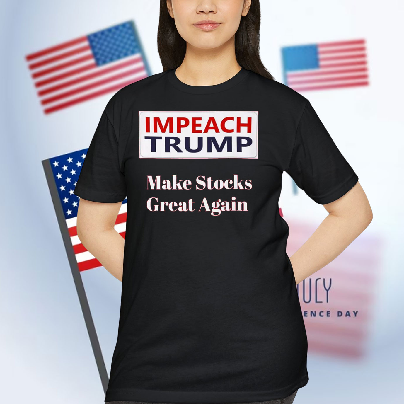 Impeach Trump Make Stocks Great Again Shirt