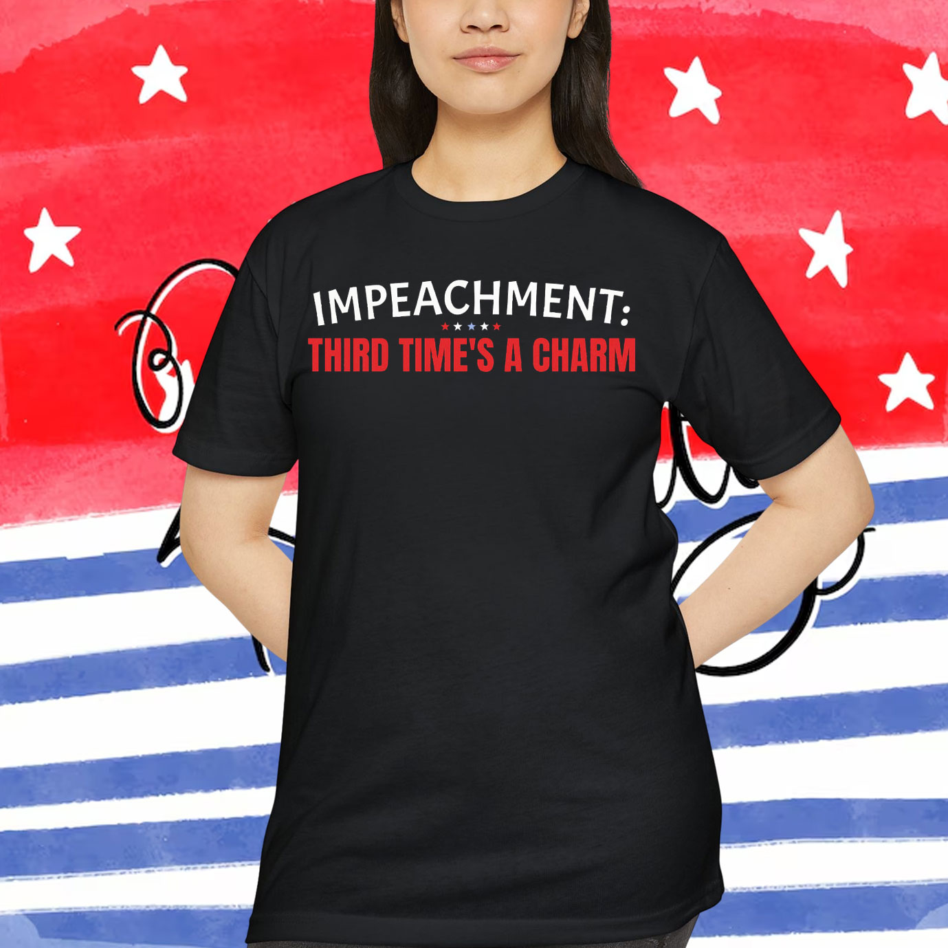 Impeachment: Third Time's A Charm Shirt