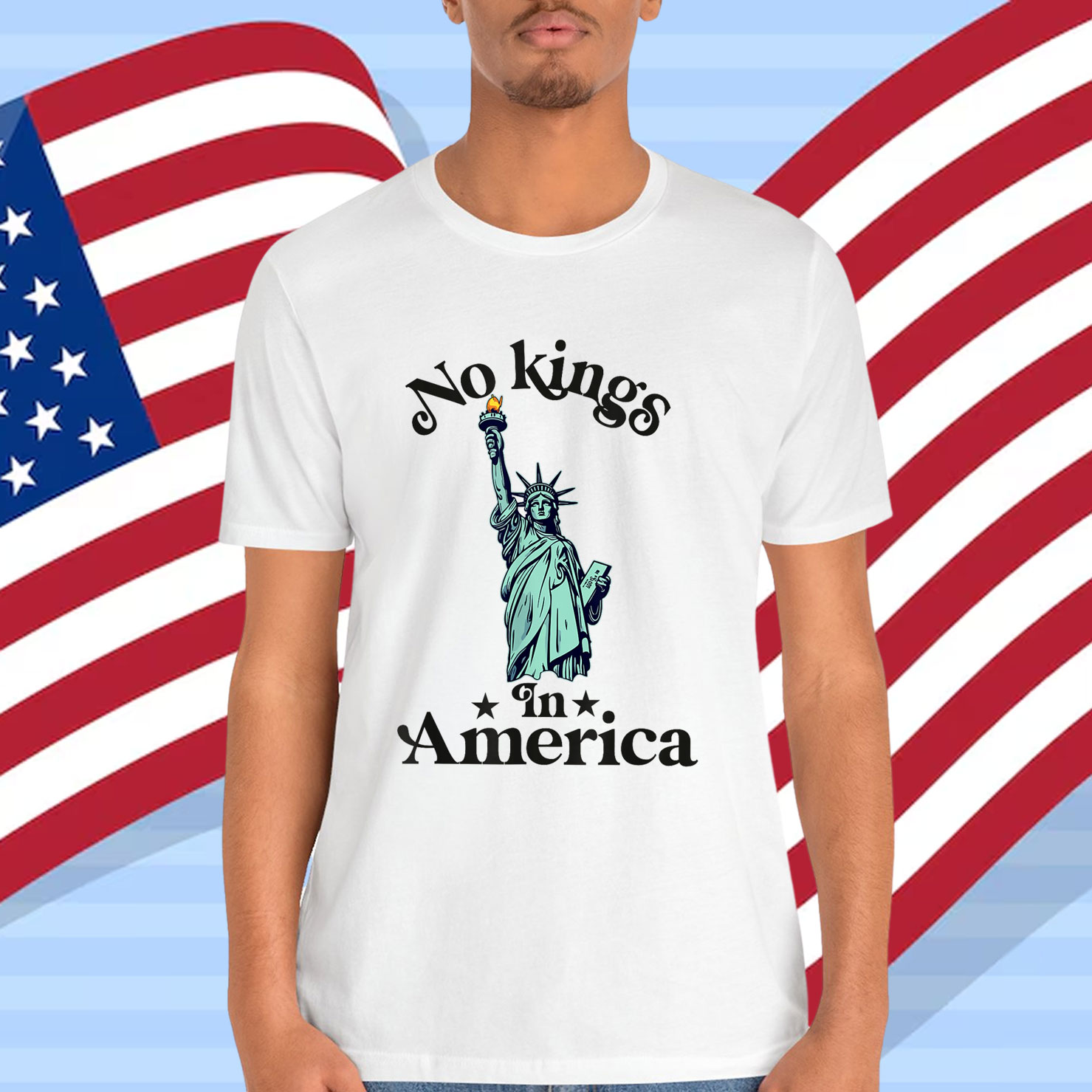 Womens No Kings In America Shirt