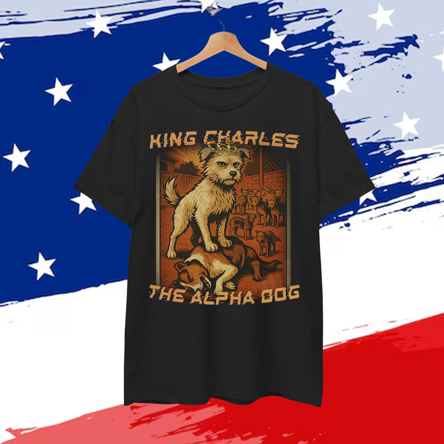 King Charles The Alpha Dog Shirt