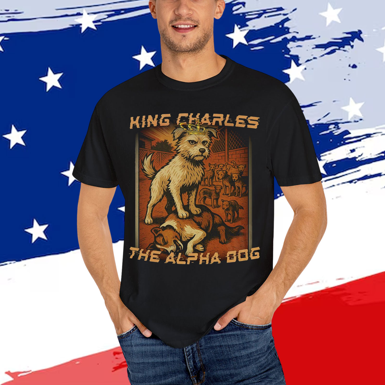 King Charles The Alpha Dog Shirt