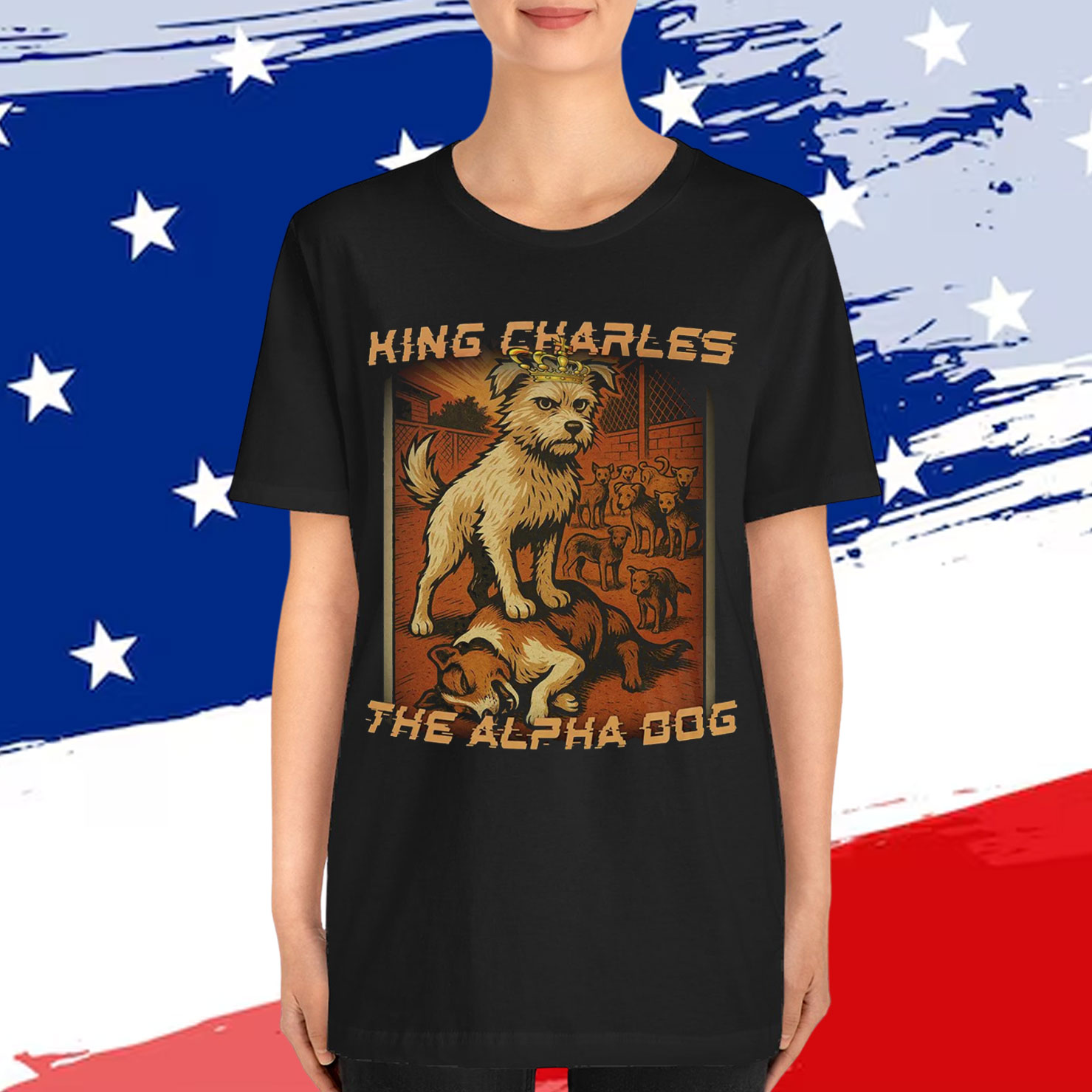 King Charles The Alpha Dog Shirt