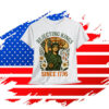 Kings 1776 Foxglove Daisy Tulip Flowers Bald Eagle T-Shirt