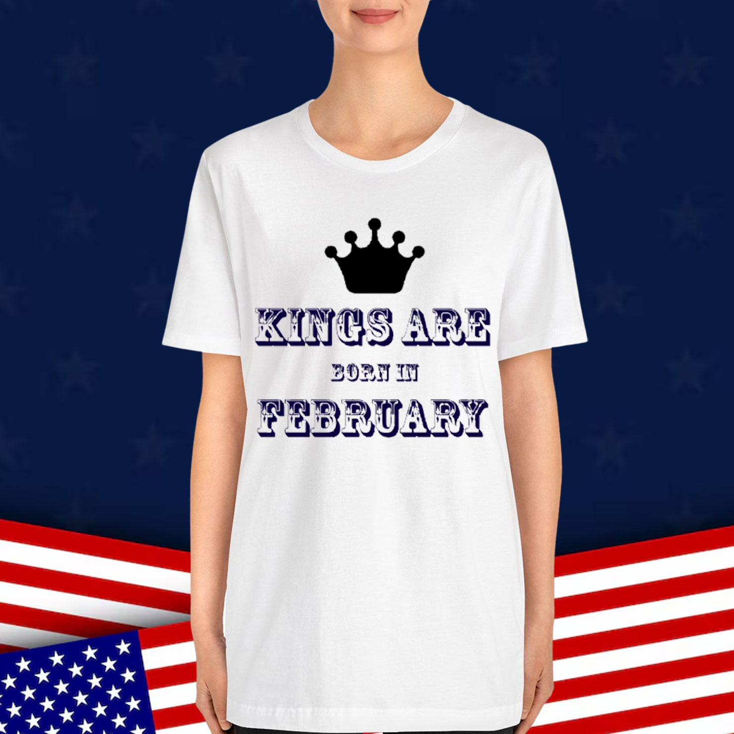 Kings Are Born In February Shirt