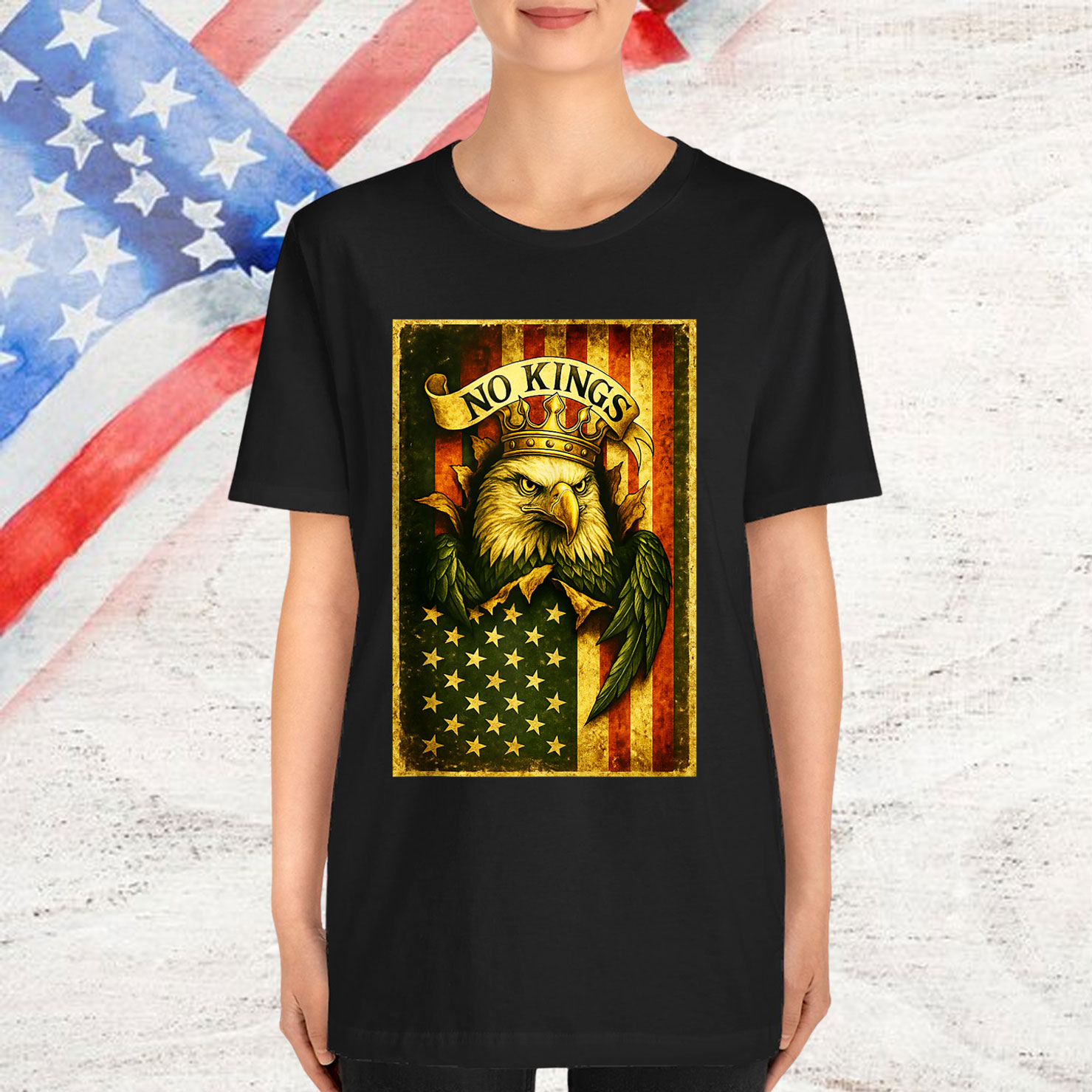 Kings Protest Graphic Bold Anti Tyranny Shirt