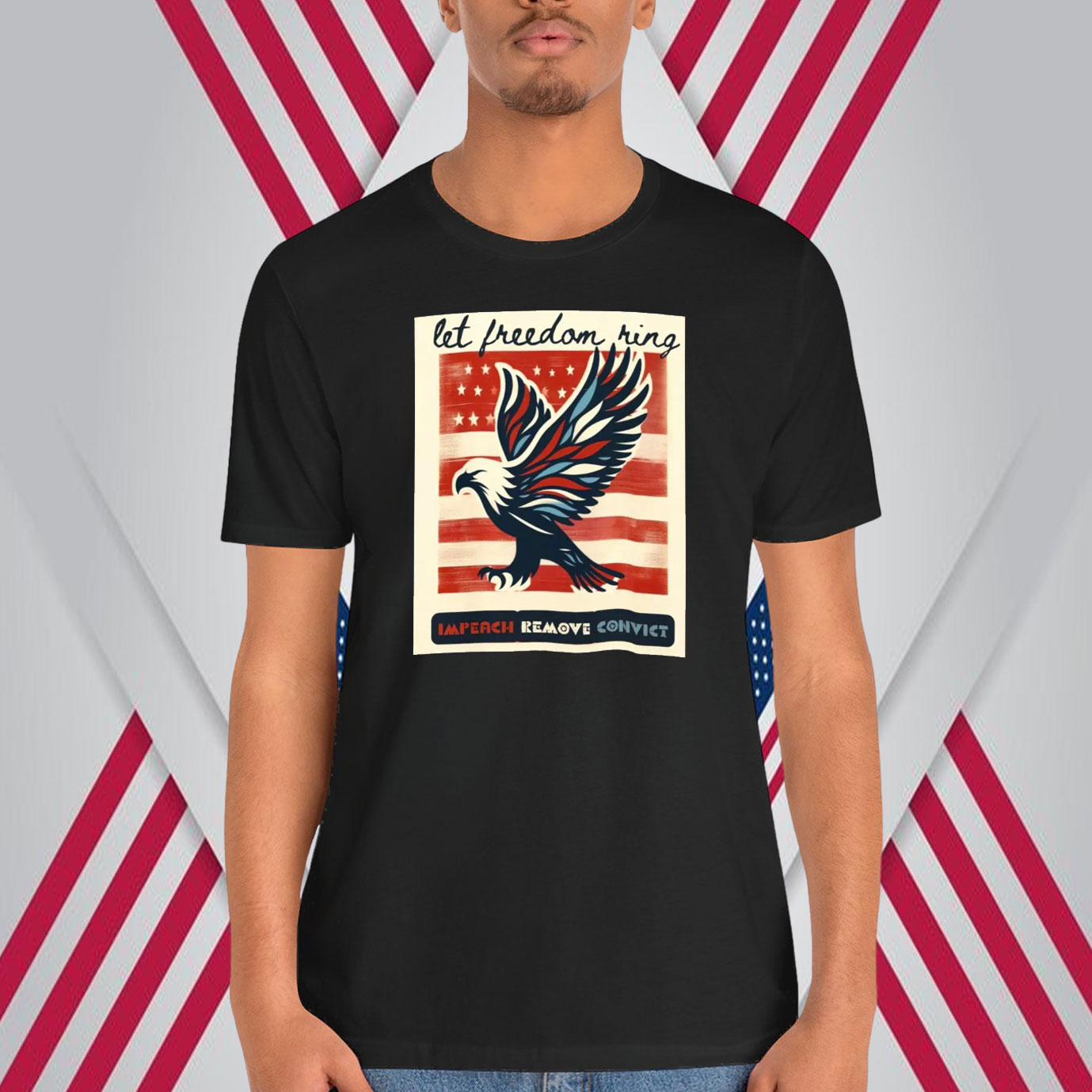Let Freedom Ring Impeach Remove Convict Shirt