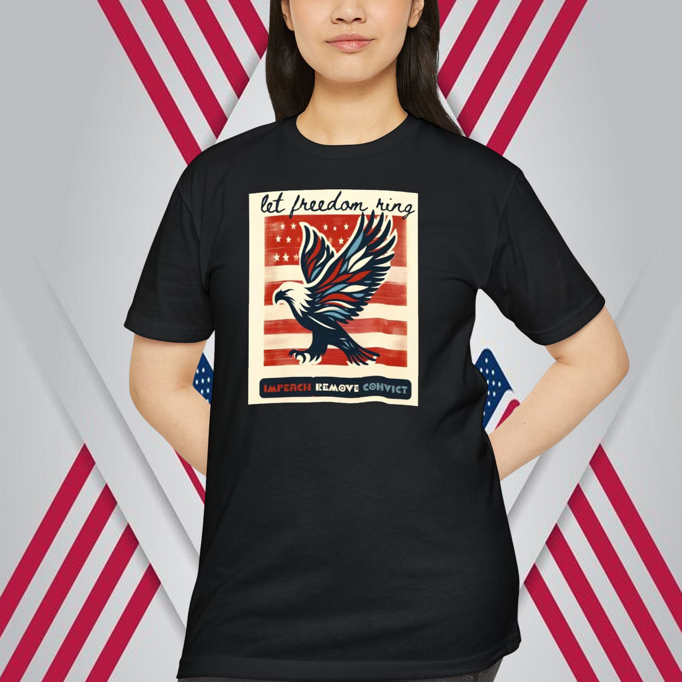 Let Freedom Ring Impeach Remove Convict Shirt