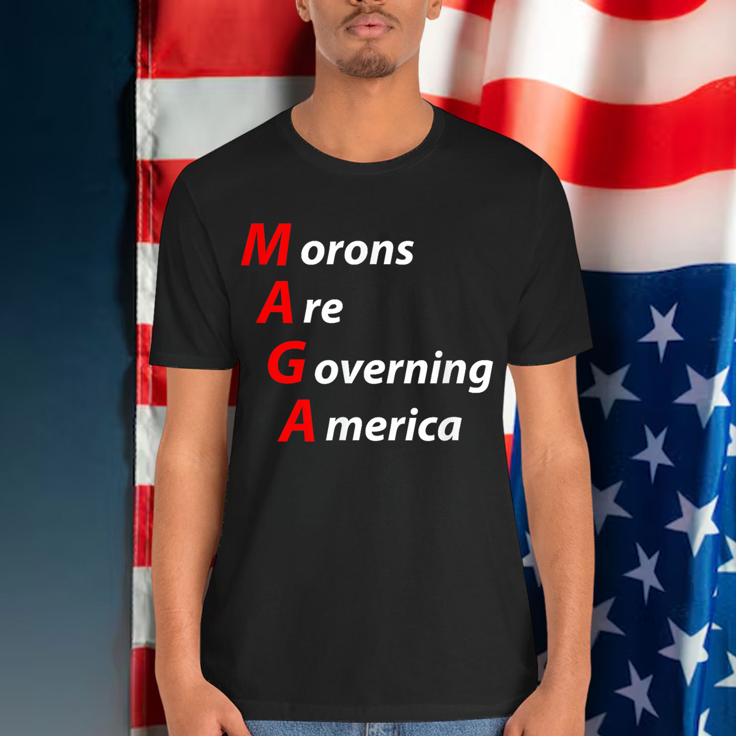 Morons Are Governing America Anti Trump Political Shirt